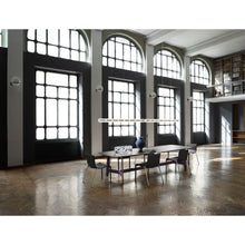 Load image into Gallery viewer, Alex TAL230L Table, 2300w x 1100d x 730h mm, Top Matt Carrara White Marble 0890M, Frame Glossy Sand Beige 1344L
