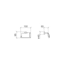 Load image into Gallery viewer, 83510979-06 Paper Holder w/Cover in Platinum Matt
