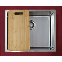 Load image into Gallery viewer, BXX260-4002E SBL (127.0546.206) Box stainless steel fabricated double sink bowl with waste
