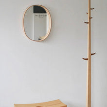Load image into Gallery viewer, Moheim MA1604OM-NT , Oval Mirror 380 x 55 x 455 mm, in Natural

