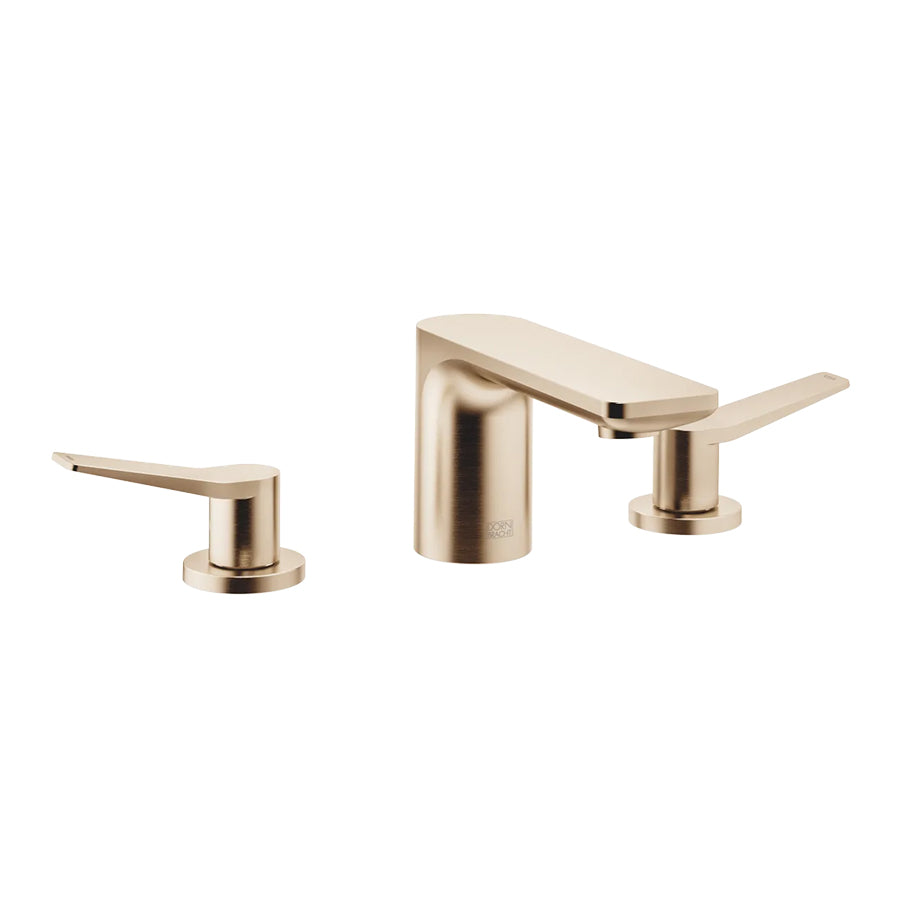 20.713.845.46 (XV-009610)   Lisse special made three-hole basin mixer in champagne matt with pop-up waste