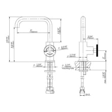 Load image into Gallery viewer, E-11400-C19-PC single lever progressive basin mixer in polish chrome with 153mm spout

