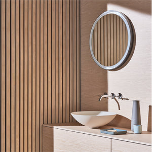 3900 000 082 Terra dish basin D300mm in silk matt without tap hole and overflow, with drain valve and valve cap