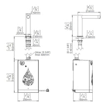 Load image into Gallery viewer, 230510 Ever HD deck mounted sensor hand dryer in chrome
