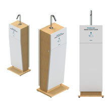 Load image into Gallery viewer, 281000 CSABA touch free hand sanitizer stand for 9V battery power supply,  with 6L tank and remote control
