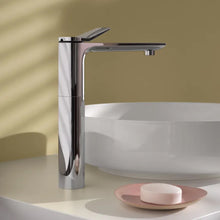 Load image into Gallery viewer, Lissé 33526845-99 (XS-077429)   Deck-mounted Single-lever Basin Mixer in dark platinum matt  Without pop-up waste
