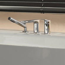 Load image into Gallery viewer, Lissé 27412845-99 (XS-076785)   Deck-mounted Single-lever Bath Mixer in Dark Platinum Matt, Special made in 99 finish
