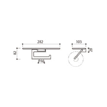 Load image into Gallery viewer, SE-203-XK paper holder with shelf in blasted black
