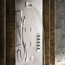 Load image into Gallery viewer, Rettangolo Wellness 32973.031 65 X 65 mm Lateral Wall Shower Head in Chrome
