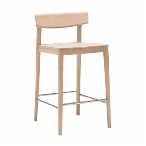 Andreu World Smart BQ0651 Counter Stool, 480w x 480d x 890h mm, Frame Beech 311