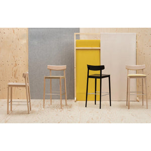 Andreu World Smart BQ0651 Counter Stool, 480w x 480d x 890h mm, Frame Beech 311