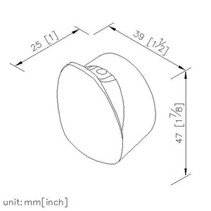 Justime 6779-50-80CP Robe hook in chrome plated