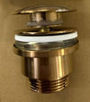 W18 32mm pop up waste in warm bronze brushed PVD (726)