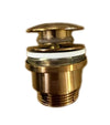 W18 32mm pop up waste in warm bronze brushed PVD (726)