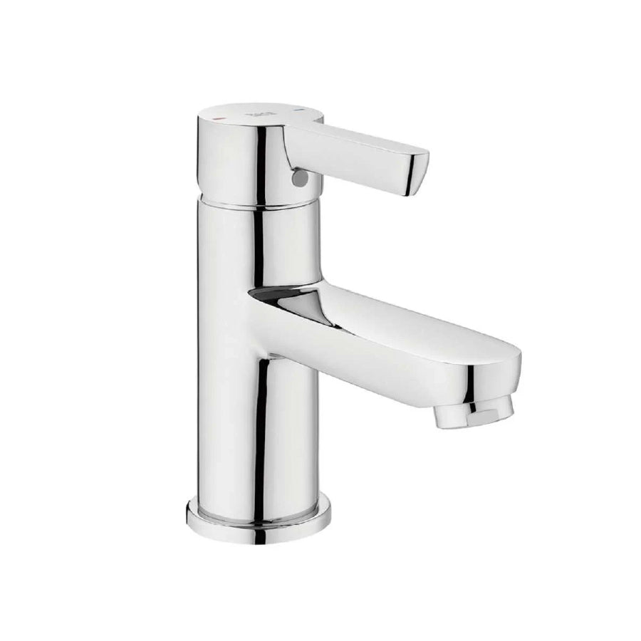 A5A327EC0K (EU) Estreia single lever basin mixer with pop up drain waste set in chrome plated