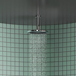 28669970-46&nbsp;  Rain shower with ceiling fixing 220 mm in -46 Brushed Champagne
