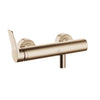 Lissé 33300845-46 (XV-013488)   Wall-mounted Exposed Single-lever Shower Mixer in Champagne Matt