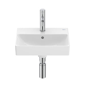 A32768D000 (EU) ONA wall-mounted basin 400x320mm in white