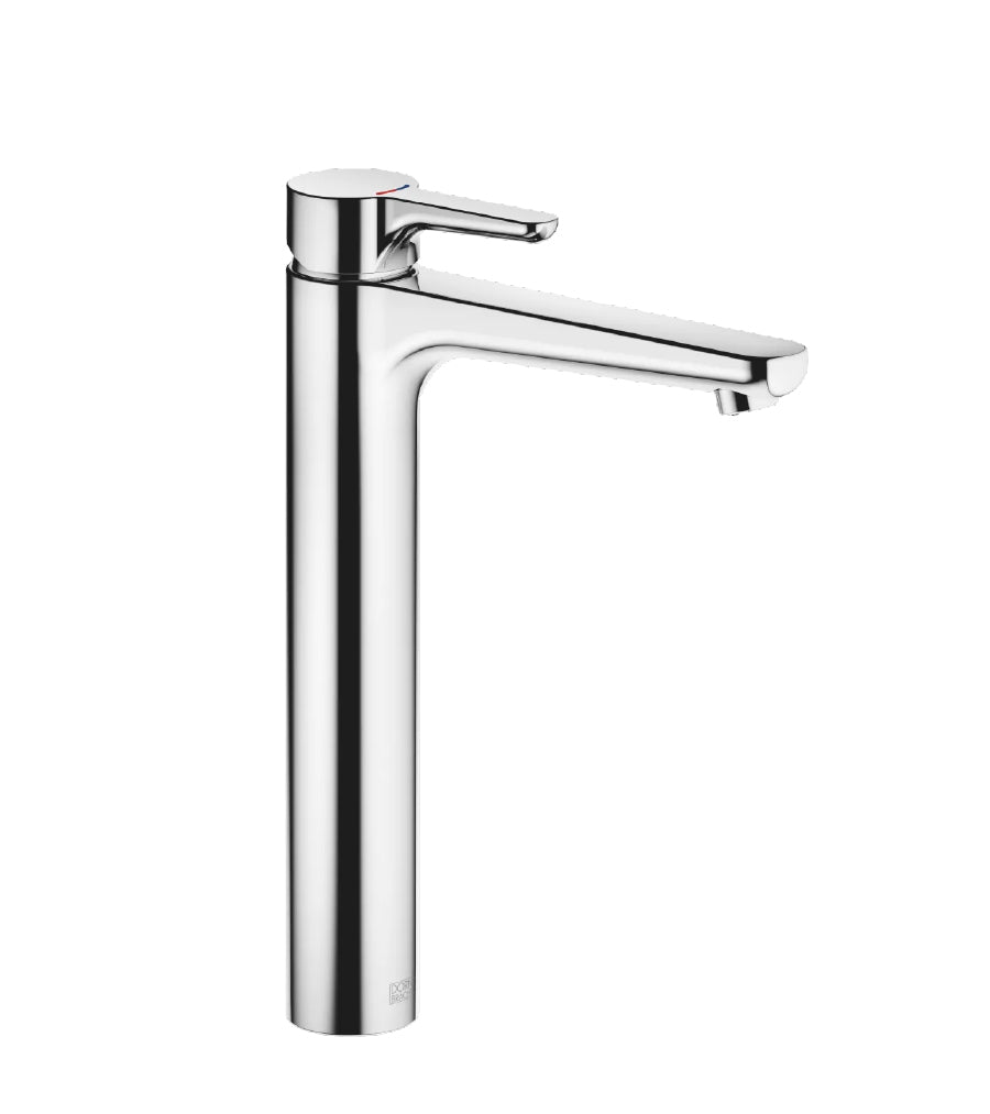 YAMOU 33537831-00 Single-lever basin mixer with raised base in Polished Chrome