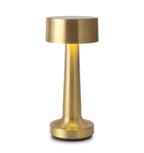 Load image into Gallery viewer, Cooee 2c CCO2CUBR Cordless Lamp, 90w x 90d x 210h mm, Frame Real Brass, Shade Integrated LED 2600K, IP 52 , 95 lm, with UK plug &amp; C202  CHARGER
