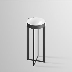 4509500240 WT.RX400.CR WASHSTAND Bicolor/ Black Matte