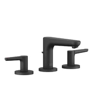 Load image into Gallery viewer, YAMOU 20713831-69 Three-hole basin mixer with pop-up waste in Soft Black
