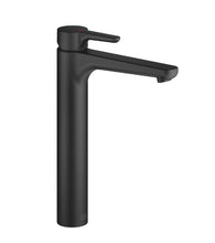 Load image into Gallery viewer, YAMOU 33537831-69 Single-lever basin mixer with raised base without pop-up waste in Soft Black

