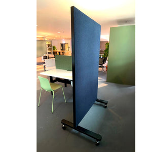 00220600          iWork White Board, 1016w x 600d x 1854h mm, Glass Yellow, Fabric Carson 14 with break castors, accessories pan holder and cleaner