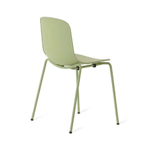 Holi TO-1611 Chair, 485w x 510d x 330h mm, Frame Olive Grey Polypropylene & TO-1601 Chair base, 485w x 510d x 465h mm, Frame Olive Grey Metal