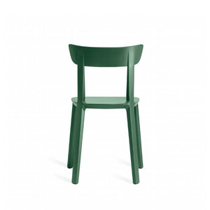 Cadrea TO-1746 Chair, 470w x 470d x 780h mm, Frame Dark Green