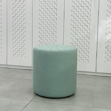 Load image into Gallery viewer, Circular SF-CIR-STL Complement Stool, 400w x 400d x 420h mm, Frame Sturdy solid timber, Fabric
