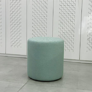 Circular SF-CIR-STL Complement Stool, 400w x 400d x 420h mm, Frame Sturdy solid timber, Fabric