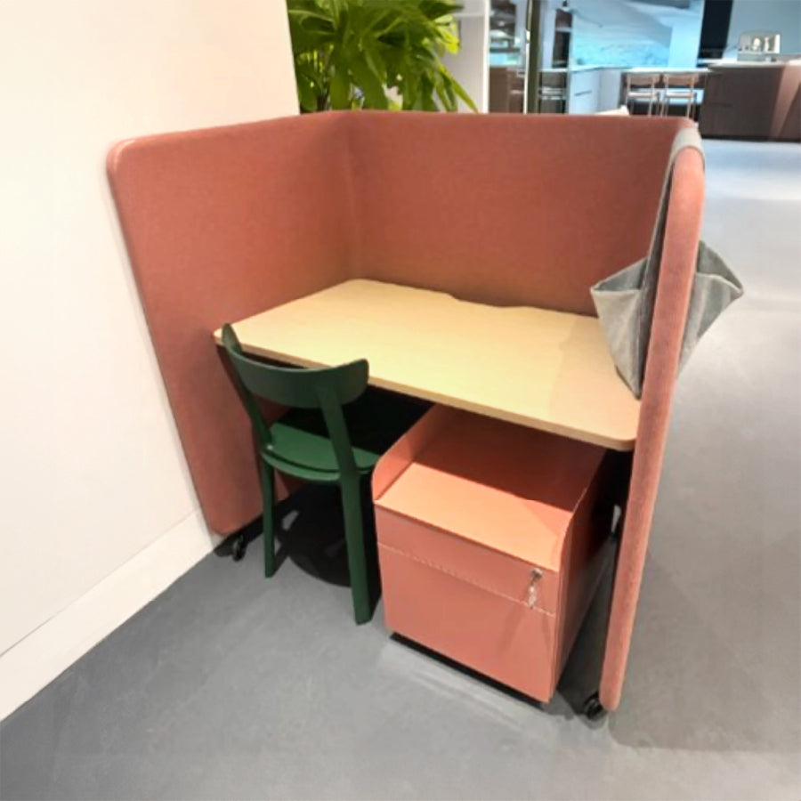 HubPod DE-HUB-102 Writing Desk Single, 1200w x 720d x 1200h mm