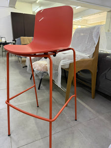 Holi TO-1611/TO-1607 High Stool Closed shell, 540w x 525d x 1085h (770) mm, Red Terracotta