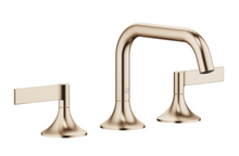 Load image into Gallery viewer, VAIA 20705819-46 three-hole basin mixer  with pop-up waste in brushed champagne
