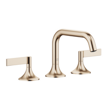 Load image into Gallery viewer, VAIA 20705819-46 three-hole basin mixer  with pop-up waste in brushed champagne
