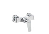 A5A2190C0N Atlas wall-mounted shower mixer in chrome 258 x 137 mm