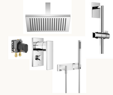 Load image into Gallery viewer, 36122730-00 + 3502097090 + 28775980-00 + 27818979-00 + 26701730-00 SUPERNOVA 2-WAY SHOWER BUNDLE IN CHROME
