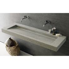 Load image into Gallery viewer, Slide Lt4754 Wall-Mounted Washbasin 750 X 513 X 100 mm in Sinai with St45 Wall Brackets and Sf1 Furnishing Trap in Chrome
