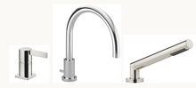 Load image into Gallery viewer, DECK MOUNTED BATH MIXER BUNDLE IN PLATINUM
