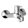 A5A027EC0K (EU) Estreia wall mounted single lever bath & shower mixer (without accessories) in chrome plated