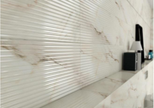 Load image into Gallery viewer, Calacatta Shc2aw011 Suite Lines Wall Tiles 30 X 90.2 cm
