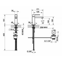 Load image into Gallery viewer, Rettangolo 20001.030 Basin Mixer in Copper Pvd
