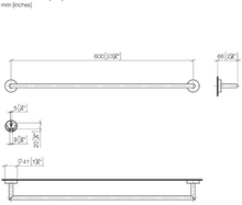 Load image into Gallery viewer, 83060979-09 (XV-002397) Towel Bar in Durabrass
