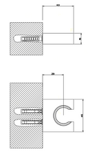 Load image into Gallery viewer, Rettangolo Shower Holder 20157.031
