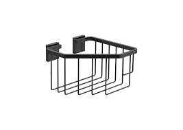 A816854024 Rubik Grilled corner container 175 x 187 x 114 mm Matt Black