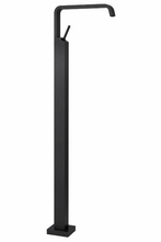 Load image into Gallery viewer, Rettangolo XL 26104.707 + 20699.031 free-standing basin mixer in Black Metal Brushed PVD
