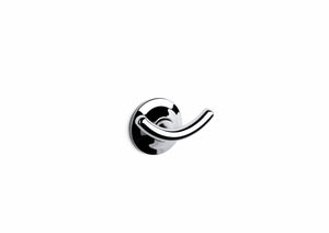 A815491001 Hotel's double robe hook in chrome