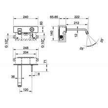 Load image into Gallery viewer, Rettangolo Xl 26186.031 Bidet Mixer in Chrome
