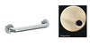 SENSE SPECIAL - ANC - VB 16" Wall Mounted Grab Bar in Vintage Brass